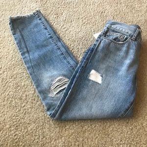 NWT Girl DL 1961 Distressed Jeans S 12